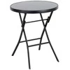 Sulankstomas stalas D60x70cm juodas