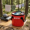 Sulankstomas turistinis kibiras, indas stovyklavimui, palapinė, stiprus, 20L