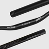 SUlenkta DVIRAČIO RANKA DVIRAČIO JUODAM ALUMINIO WAKE 720mm / 31,8mm