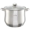 SULTINIO PUODAS STIKLINIUI GASTRONOMINIS SIDABRAS 32cm / 20L ZILNER