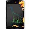 Sun Baby LCD piešimo planšetė vaikams, 8,5 colių, daugiaspalvė, Dinozauras, juoda