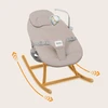 Supamoji kėdė, Lionelo, Dalia, reguliuojamas aukštis (2 pozicijos), su nuimamu užvalkalu, žaislų lankelis, iki 9kg, lengva, 3,2kg, smėlio spalvos, rusvai gelsvas Sand