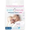 SUPER ABSORBENTŪS GELINGI LAKTACIJOS Įklotai 110 vnt BABYMAM BIG PACK
