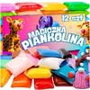 SUPER CAY PLASTICINE MOLIS POLIMERINĖ PUTOS 12 SPALVŲ KŪRYBINĖ MASĖ