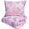 Supreme Style Patalynė jednorożec kucyki koniki pony rožinė 100x135 bawełniana do łóżeczka