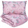 Supreme Style Patalynė jednorożec kucyki koniki pony rožinė 100x135 bawełniana do łóżeczka