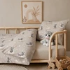 Patalynės komplektas Supreme Style Patalynė Kot Kotki Koty smėlio sp. 140x200 bawełniana dvipusė