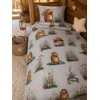 Supreme Style Užvalkalas kapibara zwierzęta 40x40 capibara pilka bawełniana