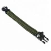 SURVIVAL PARACORD BAND BAND BRACELET Military 5in1 Bushcraft Firestarter