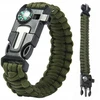SURVIVAL PARACORD BAND BAND BRACELET Military 5in1 Bushcraft Firestarter