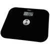 Svarstyklės Skaitmeninė Svarstyklė - JATA HBA 150 kg Talpa 100 g Graduacija LCD Ekranas Juoda