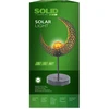 Šviečianti LED sodo dekoracija KAUFTEC MOON, įkraunama saulės energija, 20,6 x 13 x35,8 cm