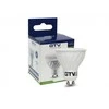 LED lemputė, A-G, SMD 2835, 4000K, GU10, 7,0W, AC180-250V, 50-60Hz, 120°, 550lm, 61mA