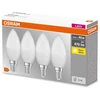 Šviesos diodų lemputė OSRAM STAR, LED, 4 W, atitinka 40 W, E14, 470 lm, 2700 K, 2 vnt.