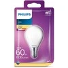 Šviesos diodų lemputė PHILIPS, E14, 6,5 W, atitinka 60 W, 2700 K, 806 lm, nedimeriuojama