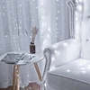 Šviesos užuolaida 3x3 LED lempos langui ŠALTAI BALTA 230V