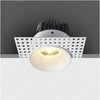Bikuvalt 6,5W LED užglaistomas šviestuvas, baltas, 3000K, 10107BT/W/W