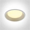 Bikuvalt 22W LED įleidžiamas šviestuvas, baltas, 3000/4000/5000K, 10122D/W/V