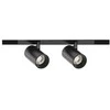 Bikuvalt 10W LED šviestuvas į magnetines sistemas SLIM MAGNETIC, juodas, 3000K, dimeriuojamas, 4288900