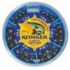 Švininių svarelių komplektas Konger 100g įvairūs