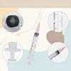 ŠVIRKŠTAI 20 Vnt. 3 ml PLASTIKINIO DATORYMO LABORATORINĖS DALYKLĖS ILGUS