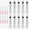 ŠVIRKŠTAI 2ml 20G BUKOS PLASTIKINĖS adatos 10 Vnt.
