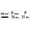 Tepalo švirkštas Yato YT-0708; 0,5 l