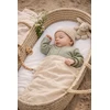 Swanstore Medvilninė paklodė su elastine juostele gondolai, 40x80 cm - balta