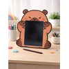 Szachownica Aprašymas: Piešimo lenta, grafinė planšetė vaikams, Capybara, ruda