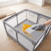 Szchara KOJEC DLA DZIECKA 126X126 SUCHY BASEN Žaidimų aikštelė sulankstomas + PIŁECZKI KREPŠYS