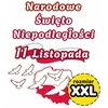 SzkolneNaklejki Dekoracja Patriotyczna 11 Listopada Narodowe Święto Niepodległości - XXL