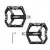 SZOOSA Lengvi MTB Enduro platformos pedalai, ALUMININIS, 3 solidūs DH Trail guoliai