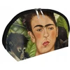 Szyjemy Sztuke Frida Kahlo "autoportret" kosmetinė su karoliais ir kolibriu