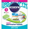 Tabletės indaplovėms MEGA PACK Ecozone 72vnt. Classic