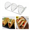 „Taco“ laikiklio stovas iš nerūdijančio plieno „Taco“ laikiklio šildymo padėklo lėkštės telpa 3