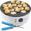 TAKOYAKI PRIETAISAS 18 AKUČIŲ 700W 222X222X76CM ELEKTRINIŲ KAMULIŲ GALIA