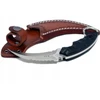 Taktinio Karambit peilio Claw STRIDER plieno D2 dėklas