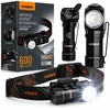 Taktinis LED karinis priekinis priekinis žibintas, galingas 10 W 600 lm Videx IP68