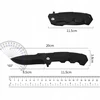 Taktinis sulankstomas peilis Survival Bushcraft Hunting Finka Camping Sharp