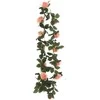 Tammer Dirbtinių augalų girlianda 4Living 180cm rožės/raudonos