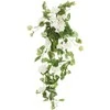 Tammer Nukaręs dirbtinis augalas 4Living 80cm pelargonija/balta