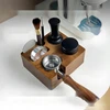 TAMPING ESPRESSO 51/54MM ORGANIZATORIAUS PRIEDAI GRAIKIŲ RIEŠUTŲ MEDIENA