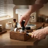 TAMPING ESPRESSO 51/54MM ORGANIZATORIAUS PRIEDAI GRAIKIŲ RIEŠUTŲ MEDIENA