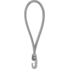 TAMPRINIO VIRVELĖS KABLYS, elastingas, guminis. 0,4x18 cm, kabliukas - PVC, pilkas - laisvas BCH3-0418GY-L