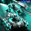 TANK RC AUTOMOBILIS SU GEL RUULULINIU pistoletu 6x6 NUOTOLINIO VALDYMAS IR GESTAS