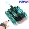 TANK RC AUTOMOBILIS SU GEL RUULULINIU pistoletu 6x6 NUOTOLINIO VALDYMAS IR GESTAS
