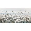 Home4you Tapyba aliejiniais dažais 70x140cm, baltos gėlės