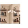 Taškinis LED šviestuvas PHILIPS IDRIS, IP44, 1xGU10, max 1x5W, baltos sp., 8,3x11x10cm