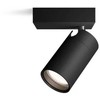 Taškinis LED šviestuvas PHILIPS IDRIS, IP44, 1xGU10, max 1x5W, juodos sp., 8,3x11x10cm
