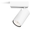 Taškinis LED šviestuvas PHILIPS IDRIS, IP44, 1xGU10, max 1x5W, baltos sp., 8,3x11x10cm